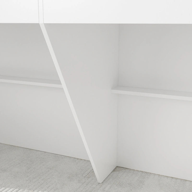 Bureau de réception avec comptoir, Table de réception moderne pour salle d'attente