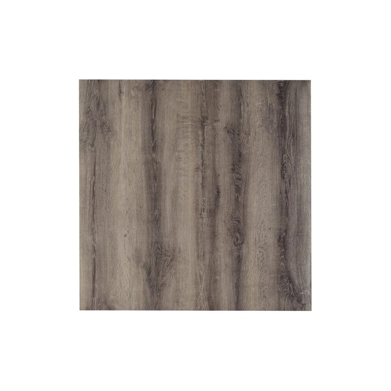 Morden Fort – Ensemble table de bar carrée 3 pièces style rustique, 2 tabourets de bar rembourrés avec ensemble table de salle à manger