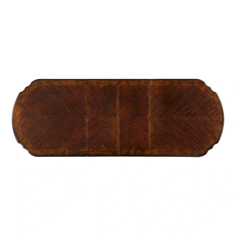Ensemble de salle à manger 7 pièces extensible traditionnel en bois massif de cerisier Abeena de Furniture of America
