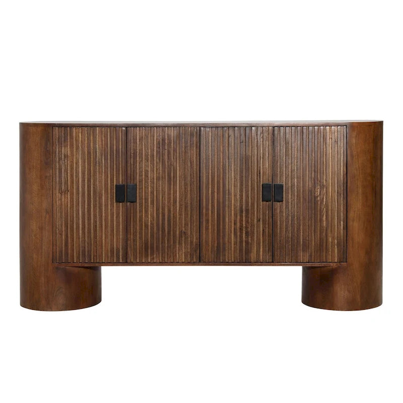 Bahut large 67 Saddle, marron moyen