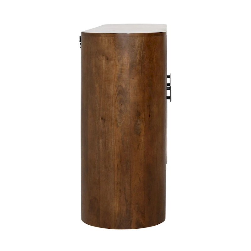 Bahut large 67 Saddle, marron moyen