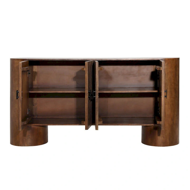 Bahut large 67 Saddle, marron moyen