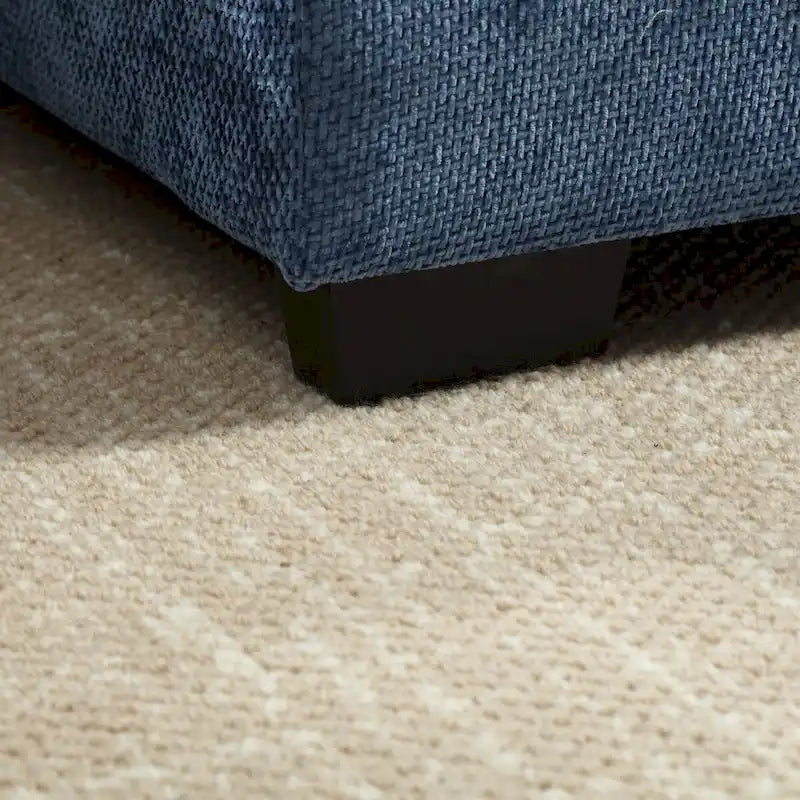 Canapé d'angle en tissu chenille réversible confortable en forme de U