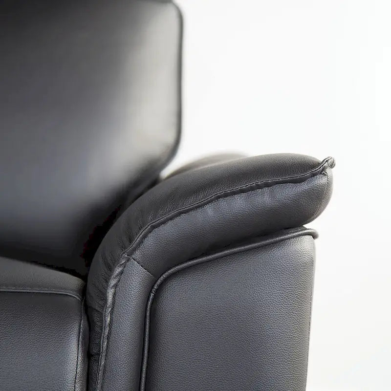 Causeuse inclinable manuelle Marty Modern Leather Match de Furniture of America