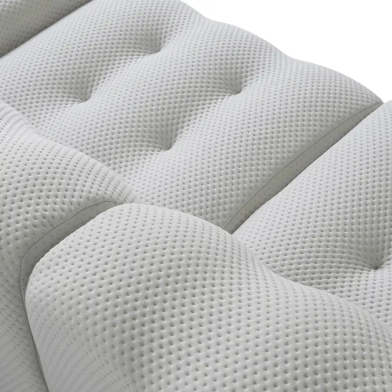 102.4 Canapé nuage, Canapé 3 places rembourré en tissu 3D, Canapé d'angle pour salon, appartement