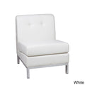 Chaise sans accoudoirs en similicuir Wall Street