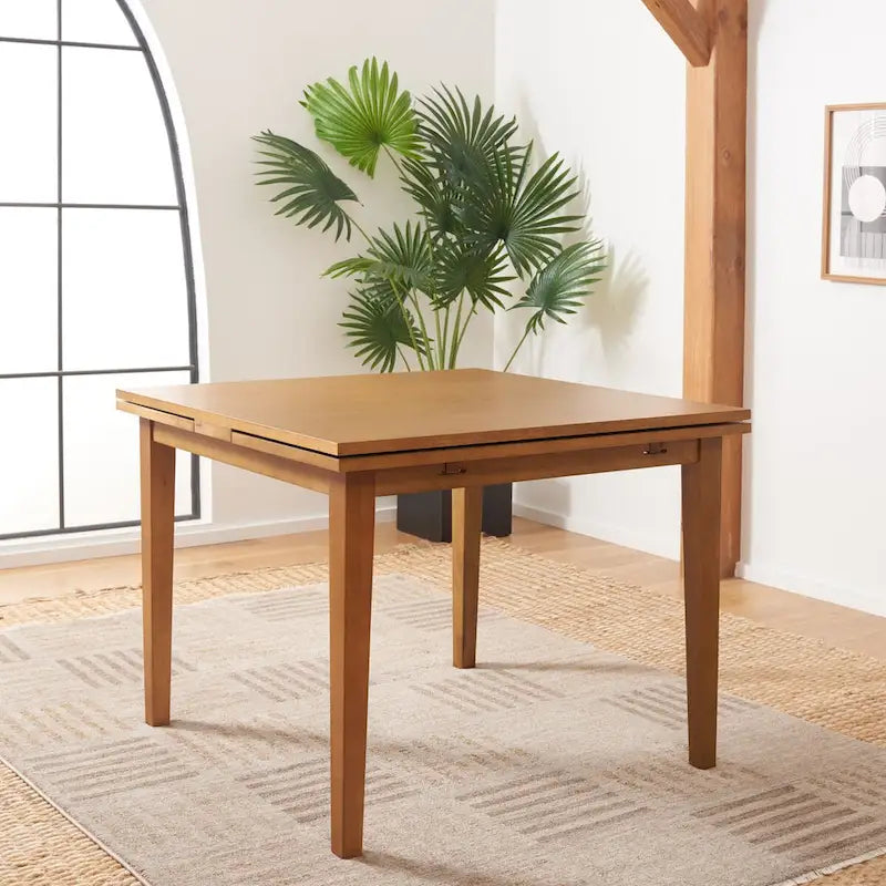 Table de salle à manger à rallonge SAFAVIEH Laurine - 70 po l. x 38 po P x 30 po H - 70 la.x38 Px30 H