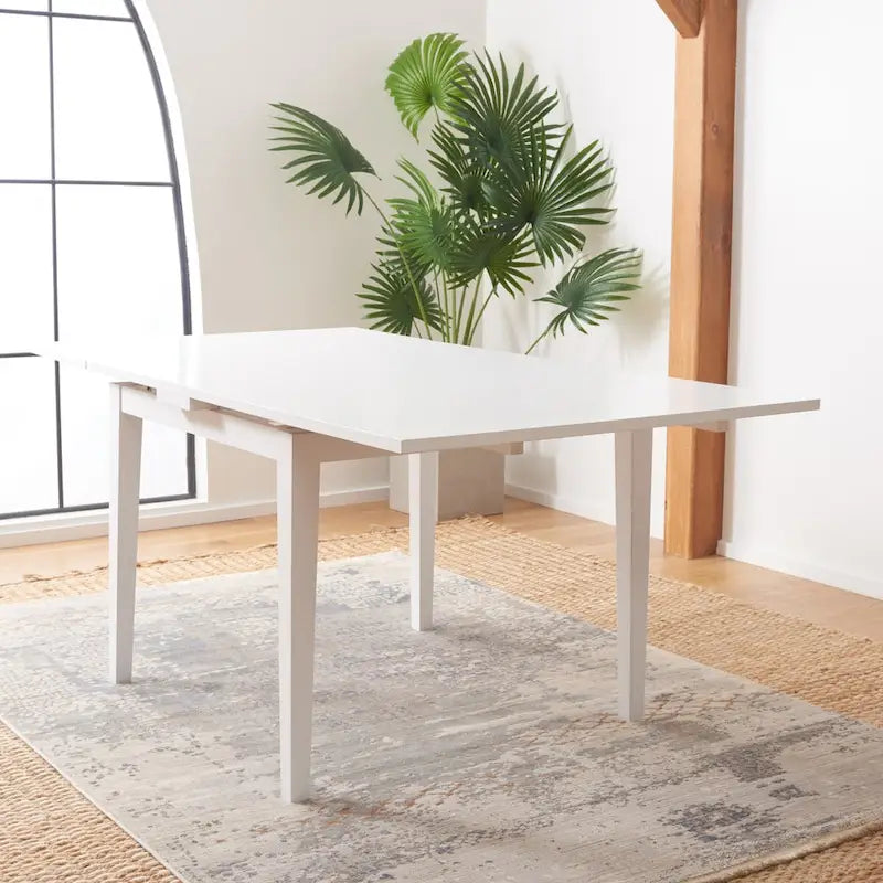 Table de salle à manger à rallonge SAFAVIEH Laurine - 70 po l. x 38 po P x 30 po H - 70 la.x38 Px30 H