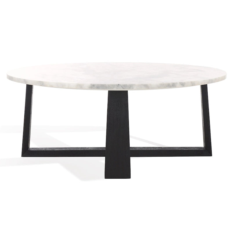 Table basse SAFAVIEH Couture Trenton avec plateau en marbre - 38Wx38Dx15H