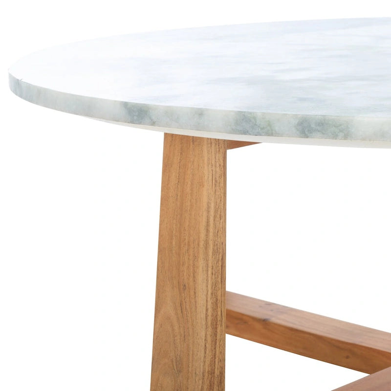 Table basse SAFAVIEH Couture Trenton avec plateau en marbre - 38Wx38Dx15H