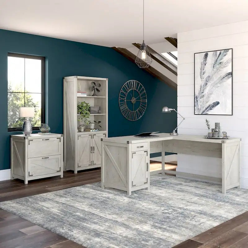 Meuble de classement latéral à 2 tiroirs Knoxville de Bush Furniture