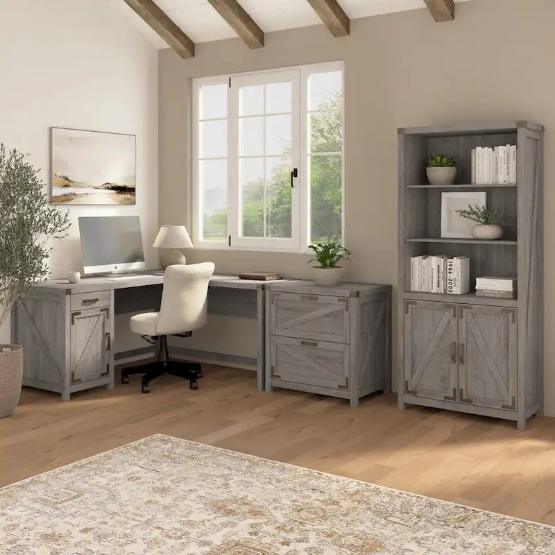 Meuble de classement latéral à 2 tiroirs Knoxville de Bush Furniture