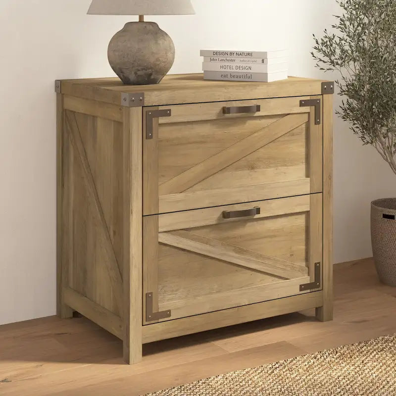 Meuble de classement latéral à 2 tiroirs Knoxville de Bush Furniture