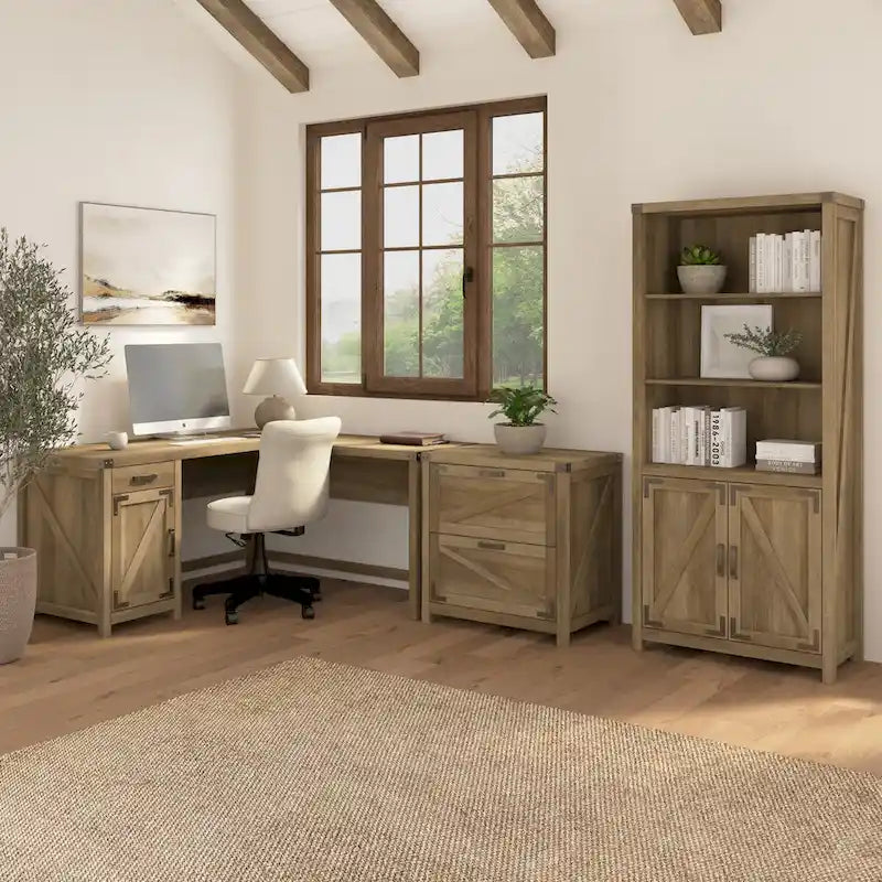 Meuble de classement latéral à 2 tiroirs Knoxville de Bush Furniture