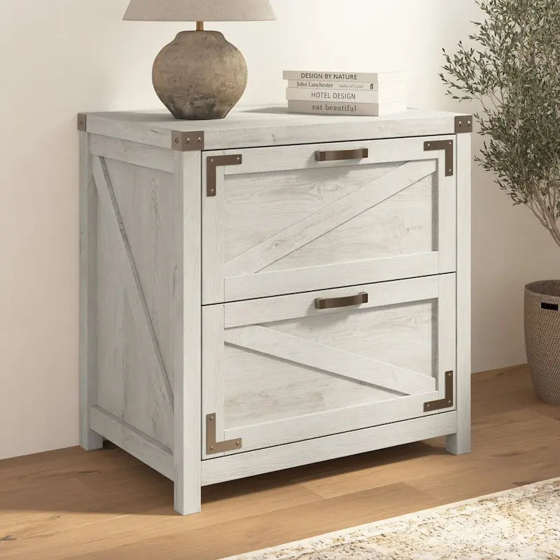 Meuble de classement latéral à 2 tiroirs Knoxville de Bush Furniture