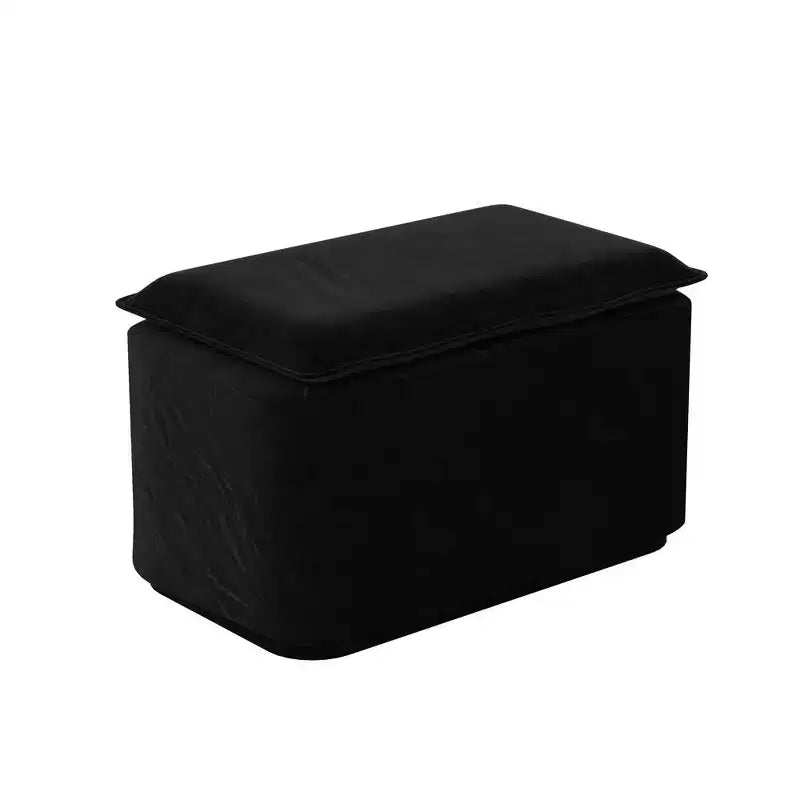 Canapé-lit gigogne 3-en-1 King Size Whisen Velvet et canapé convertible avec pouf mobile, design capitonné