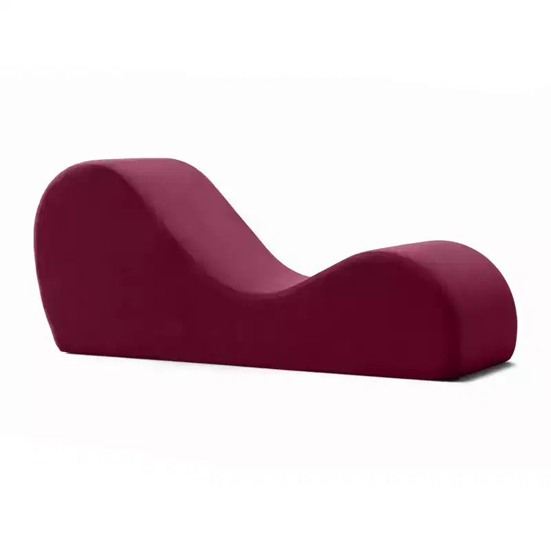 Avana Sleek Chaise Longue pour le yoga – Fabriquée aux États-Unis – Idéale pour les étirements, la relaxation, l'exercice et plus encore, 60D x 18W x 26H pouces, Gris clair