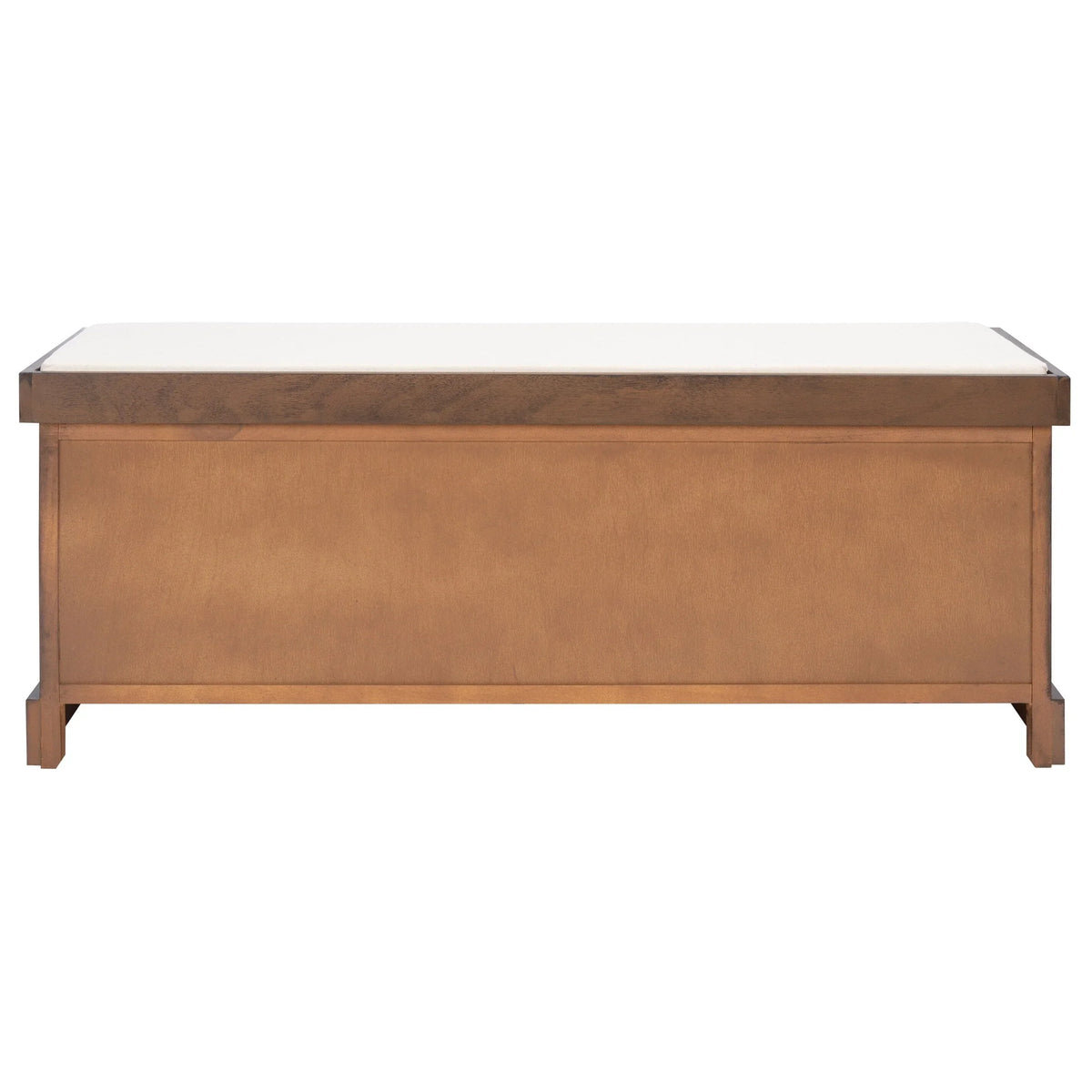 Banc de rangement SAFAVIEH Fiorello 3 tiroirs avec coussin - 47,3 L x 15 P x 19 H - 47Lx15Px19H