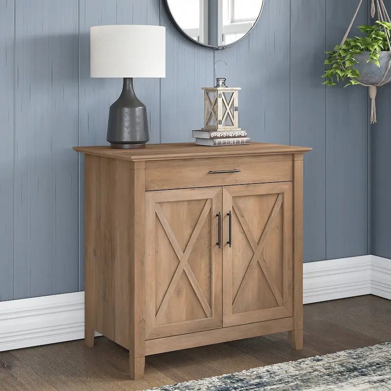 Secrétaire Key West avec meuble de rangement Bush Furniture