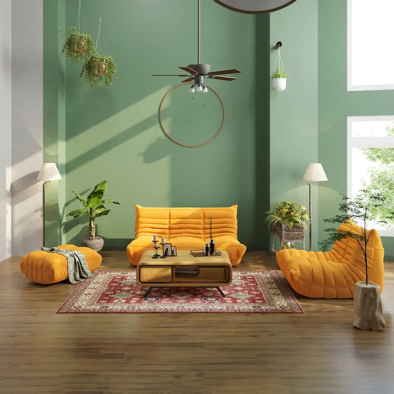 Canapé de sol, canapé paresseux doux, fauteuil poire pour salon