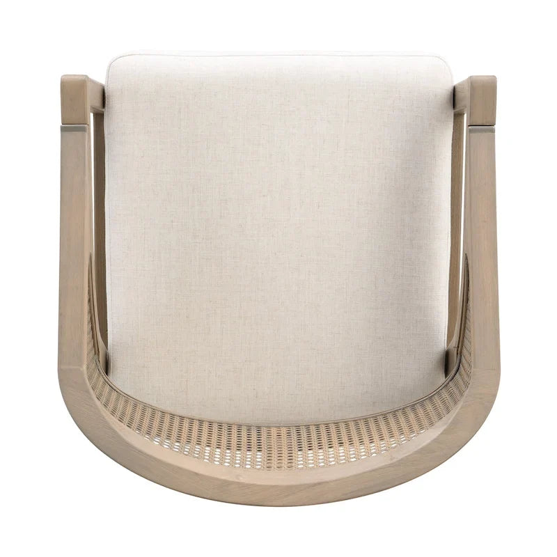 Christopher Knight Home - Chaise de salle à manger capitonnée en cannage (Lot de 2)