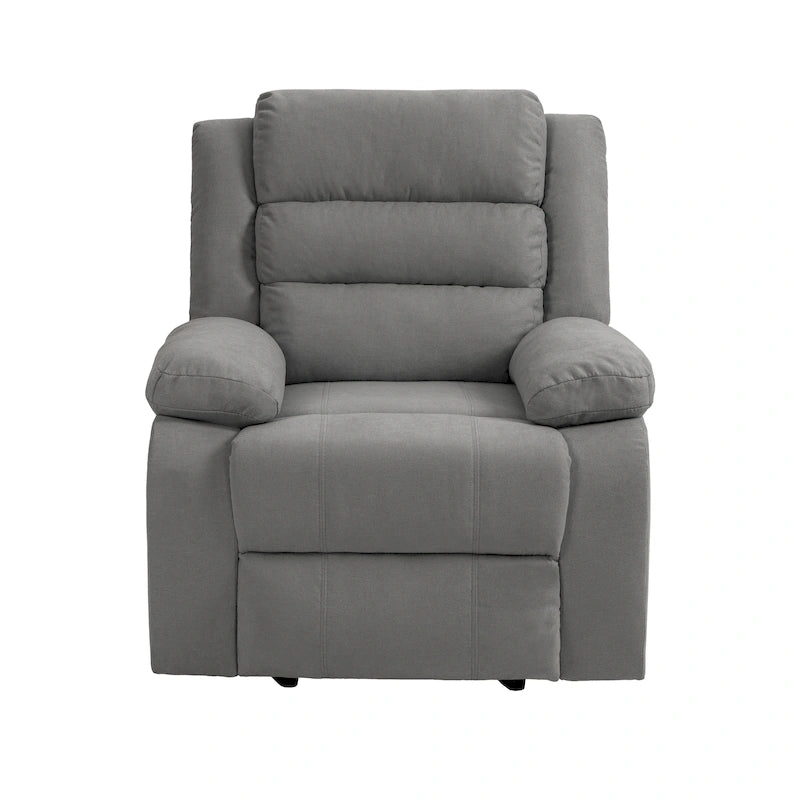 Fauteuil inclinable manuel classique et traditionnel, ensemble de 2