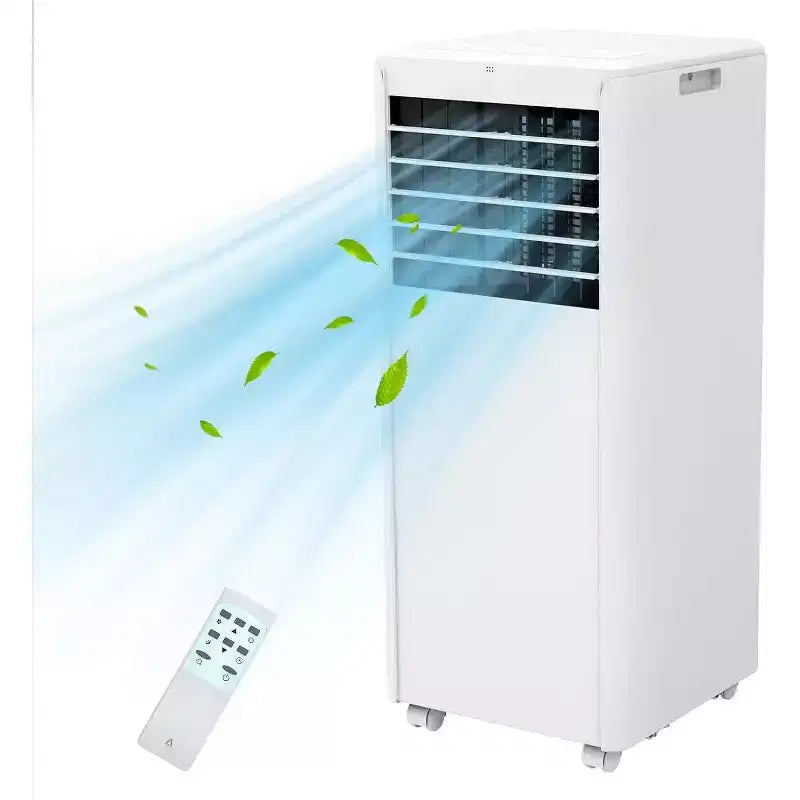 Climatiseur portable 8 000 BTU - 3-en-1 : refroidissement, déshumidificateur et ventilateur pour 32,5 m² avec mode nuit et garantie d'un an