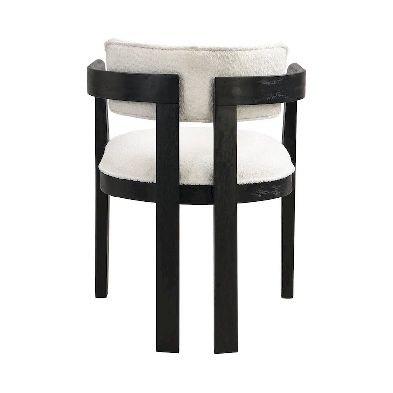Chaise de salle à manger moderne sophistiquée Conrad avec accoudoirs par Christopher Knight Home
