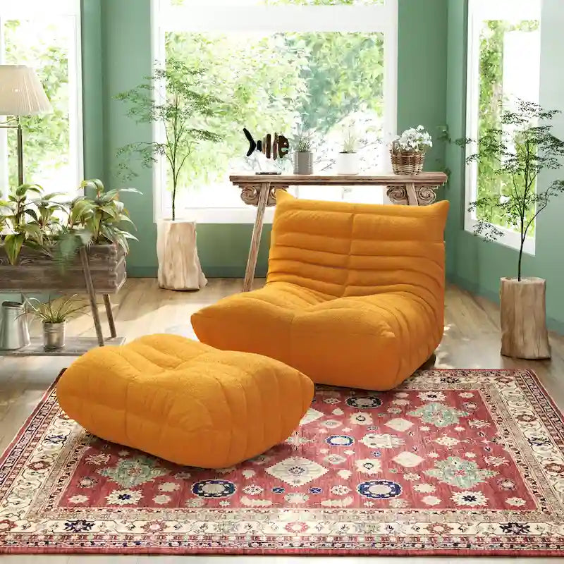 Canapé de sol, canapé paresseux doux, fauteuil poire pour salon