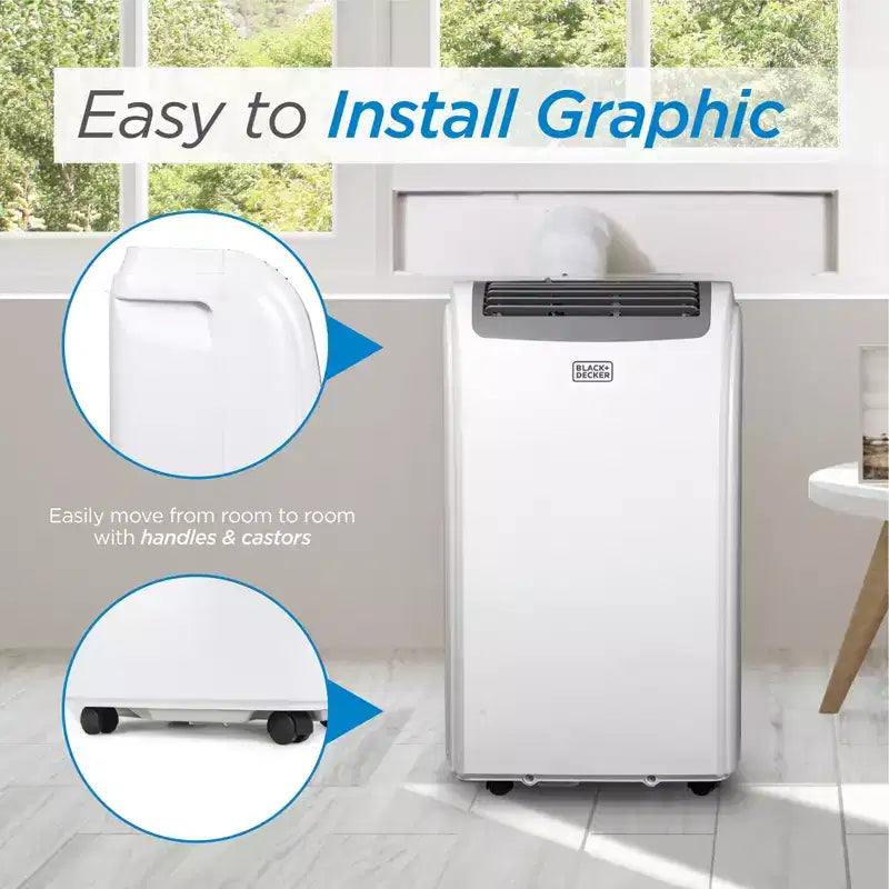 Climatiseur portable BLACK+DECKER avec télécommande